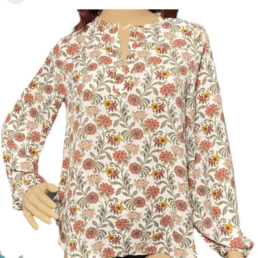 LOFT Printed Longsleeve Top